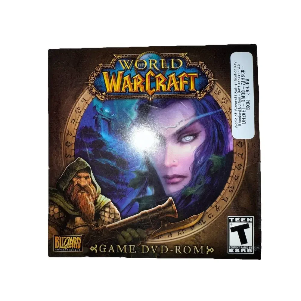 World of Warcraft Game With 2 Expansions Sets Lich King And Burning Crusades